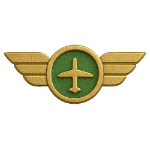 Awarded to pilots with a minimum of 120 flight hours. Full command status achieved.